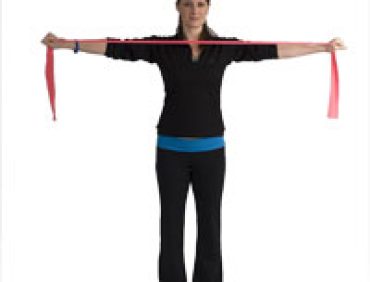 Triceps Extensions with Band – Both Arms