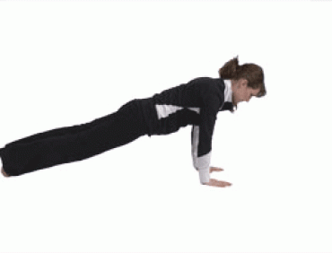 Push Ups with Elbows Close to Sides