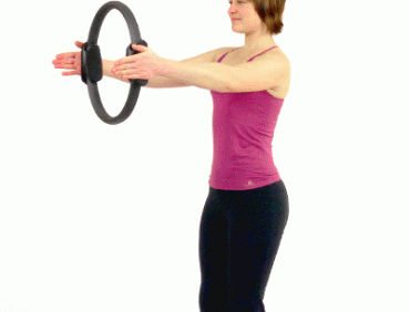 Chest and Shoulder Exercise with the Pilates Circle